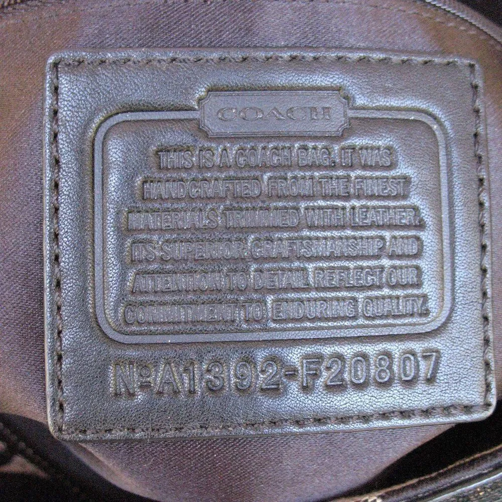 Coach Alexandra Signature Jacquard Large Bag